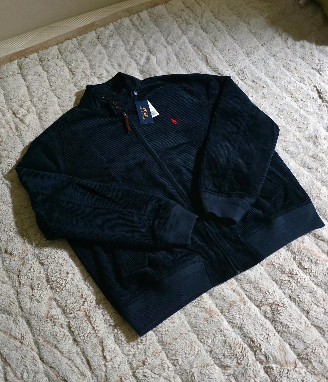 폴로 랄프로렌 코듀로이 바라쿠다 자켓 네이비 새제품 상품이미지2