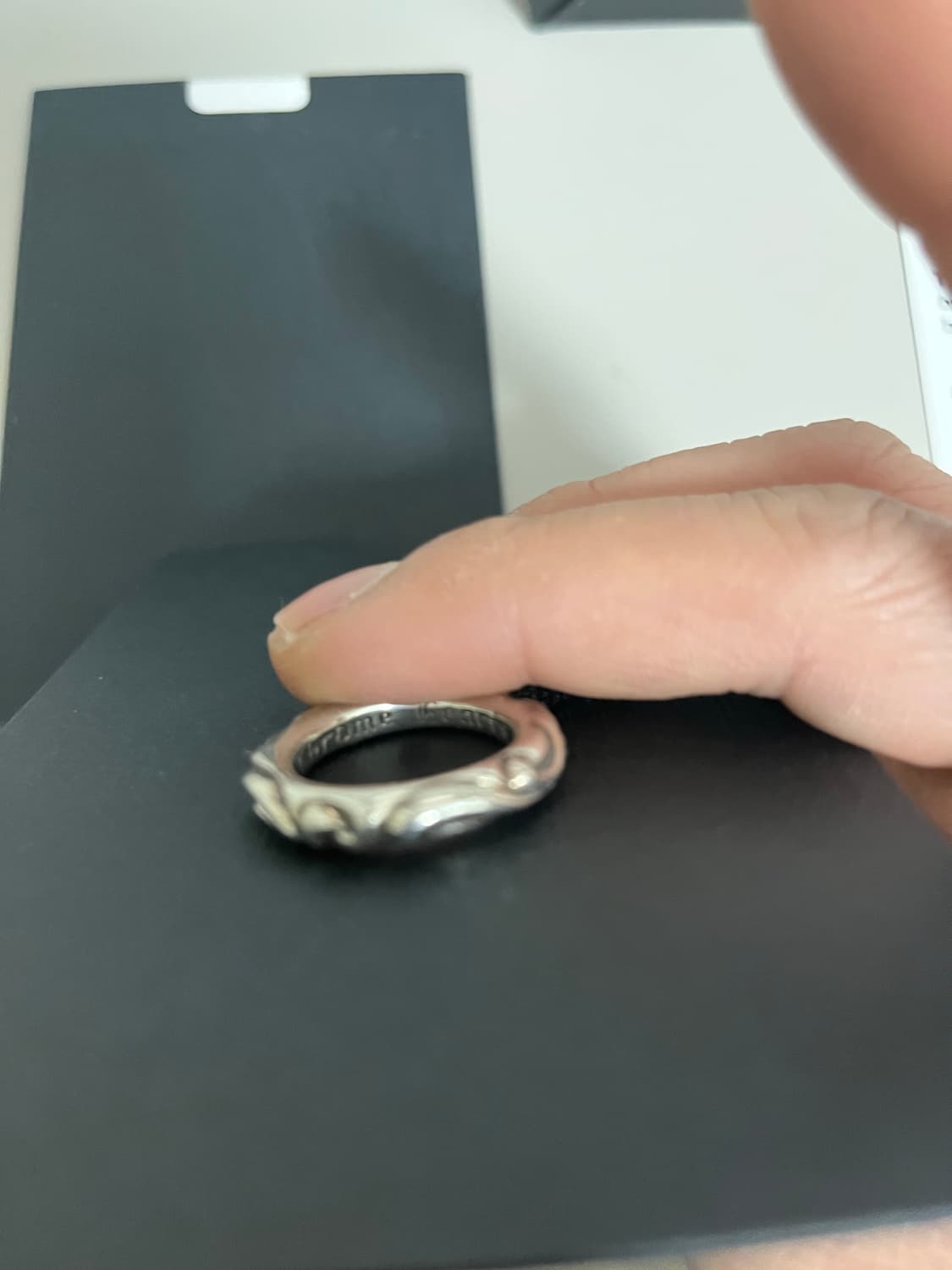 크롬하츠 스크롤밴드링 20호 상품이미지3