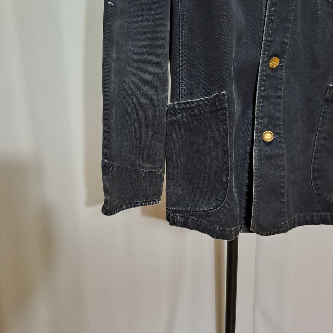 (택포) 리바이스 일판 레드룹 흑청 자켓 L A974 상품이미지3