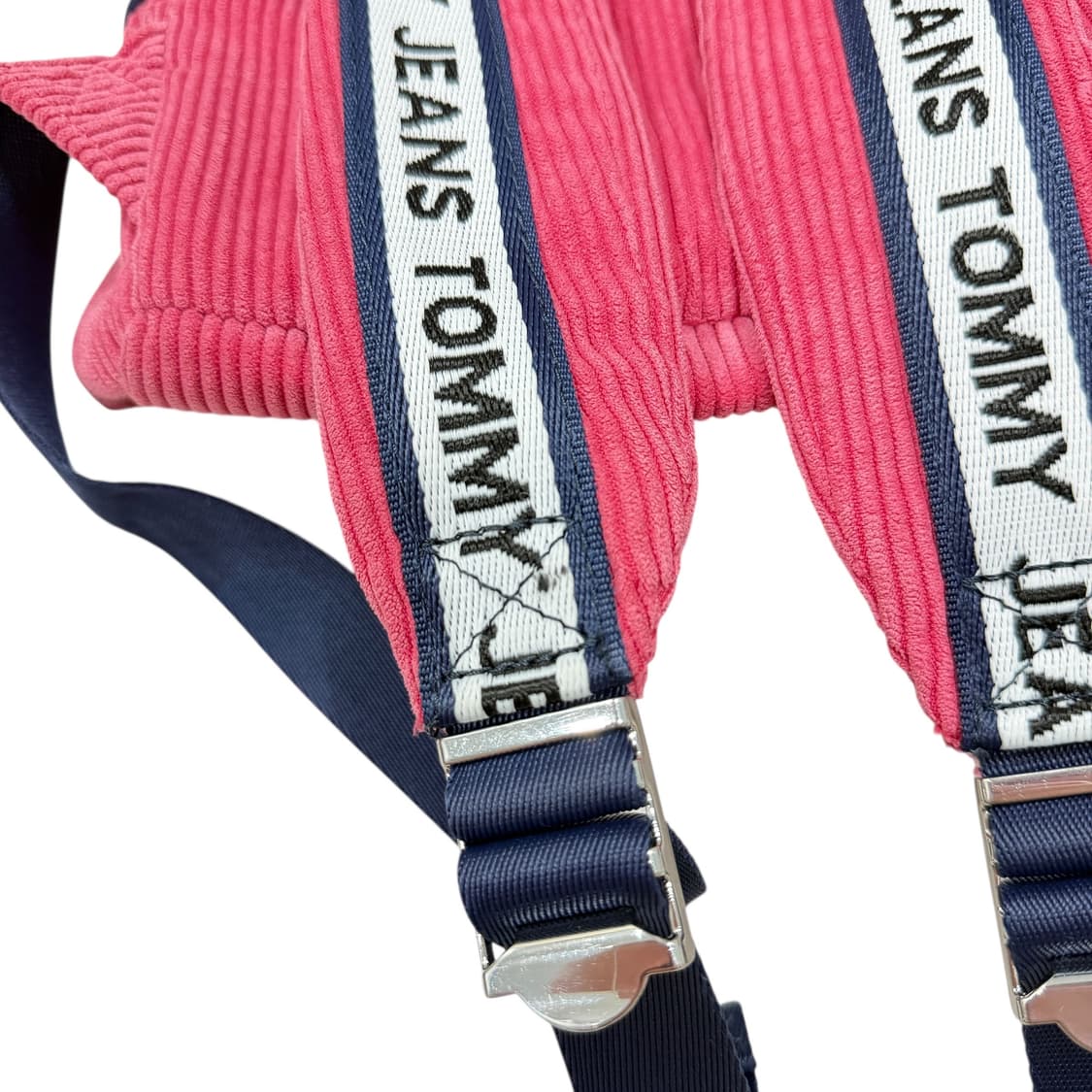 타미힐피거 타미진스 레귤러 코듀로이 테이프 미니백팩 가방 핑크 상품이미지9