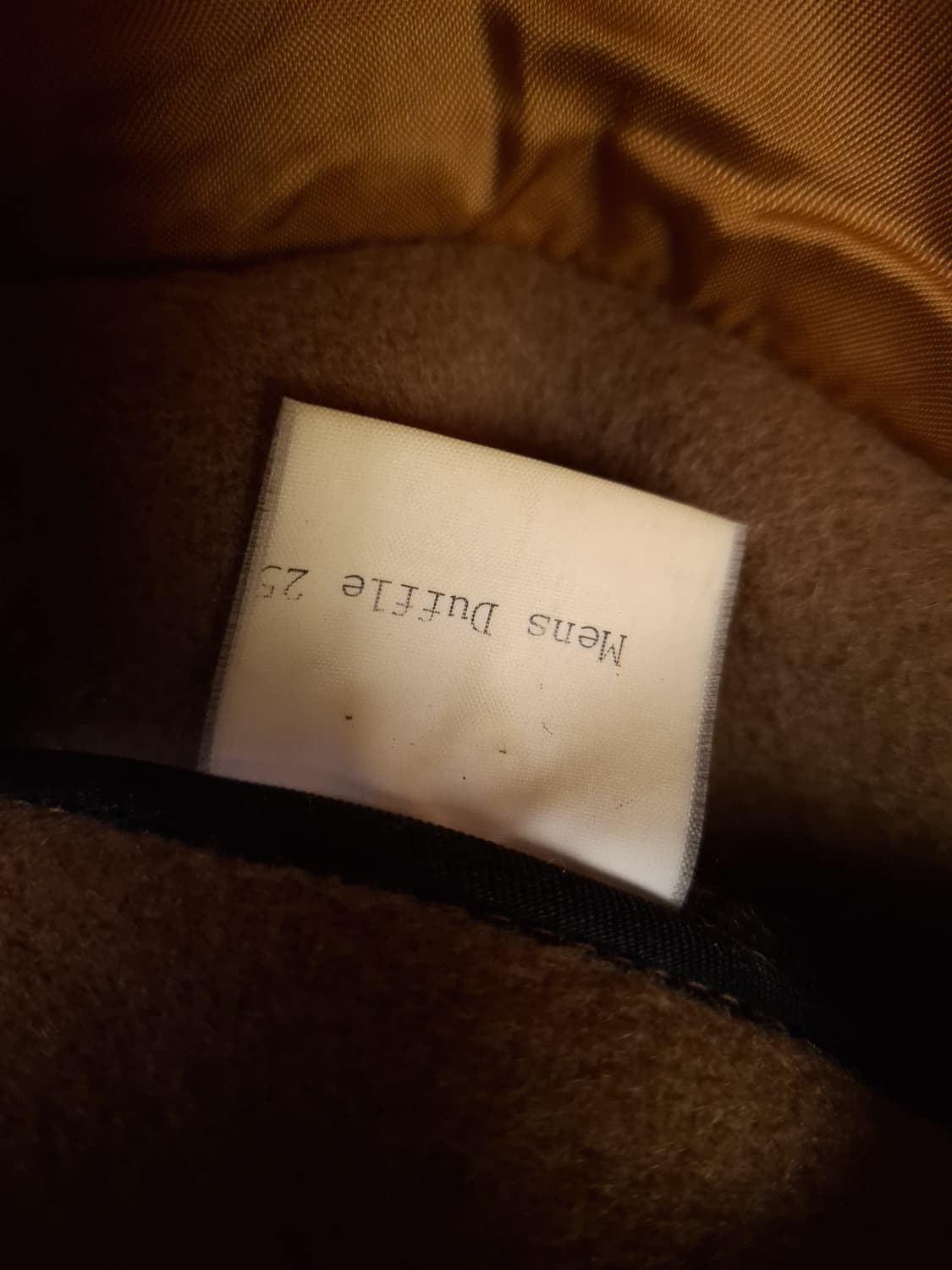 오리지날 영국제조 버버리 노바체크 더플 울 코트 상품이미지5