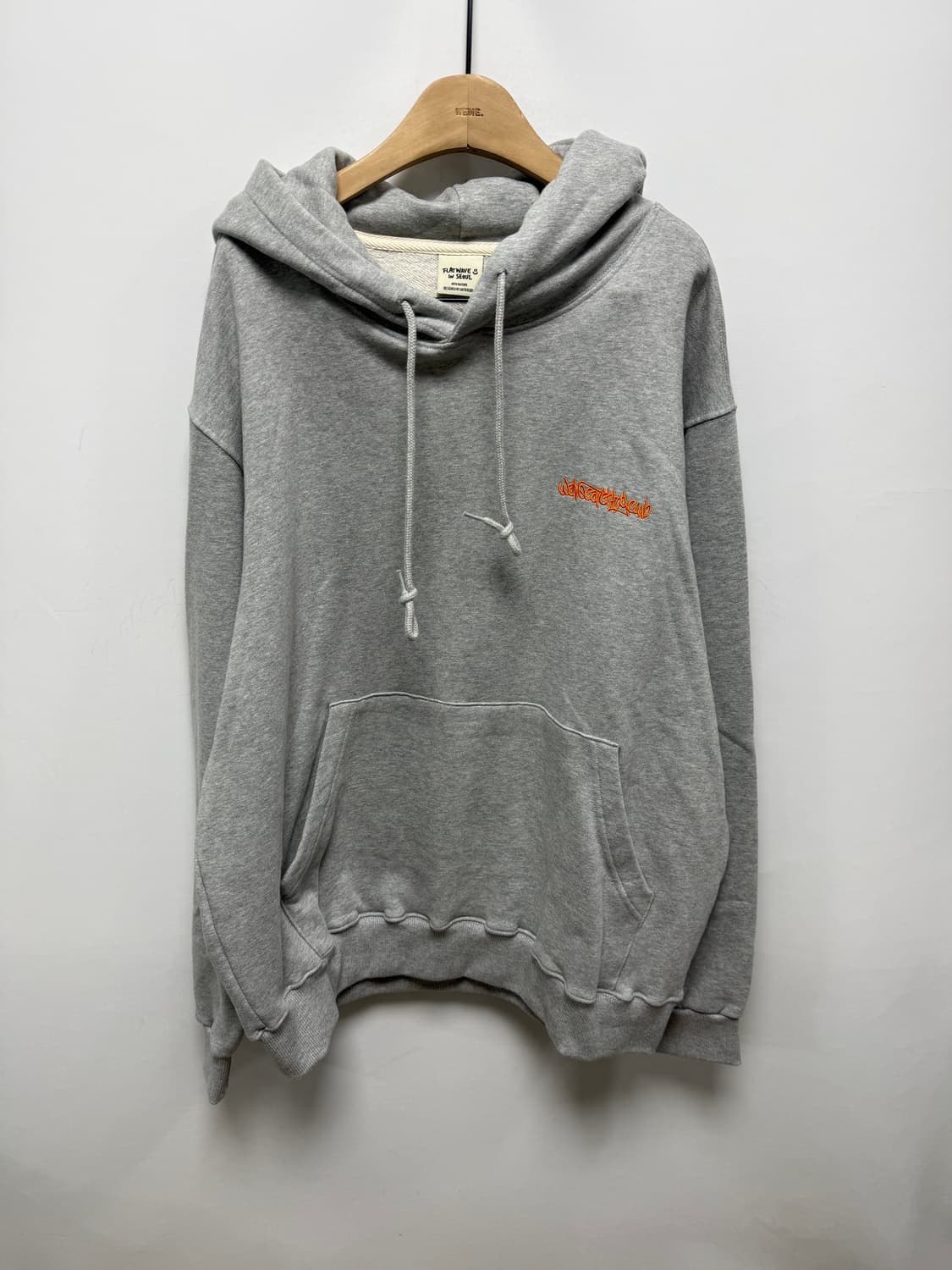 플랫웨이브 지 프린트 후드티 상품이미지1