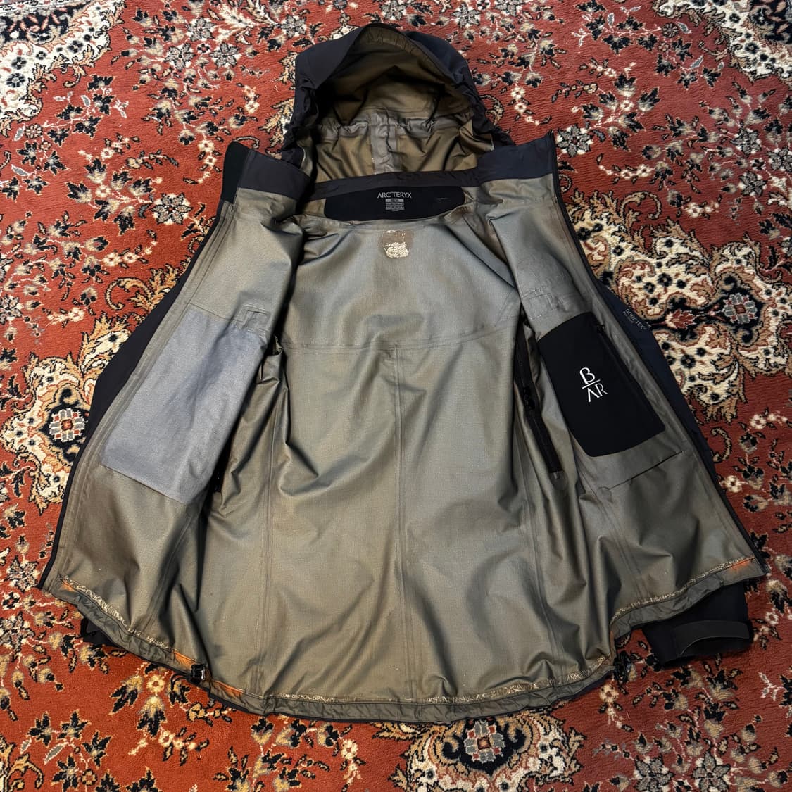 아크테릭스 베타ar 자켓 블랙 (M) 고어텍스 프로쉘 상품이미지8