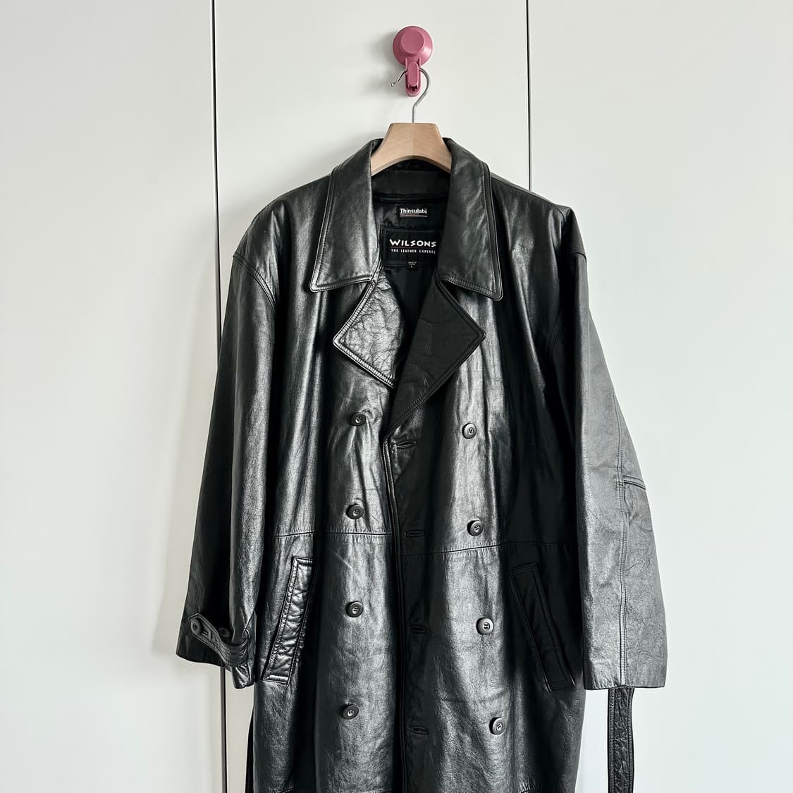 윌슨즈레더 레더 트렌치 코트 상품이미지4