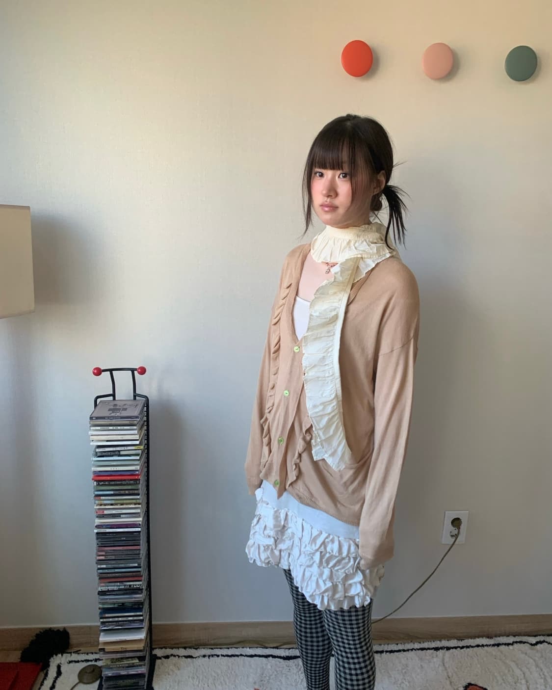 super hakka frill cardigan 상품이미지7