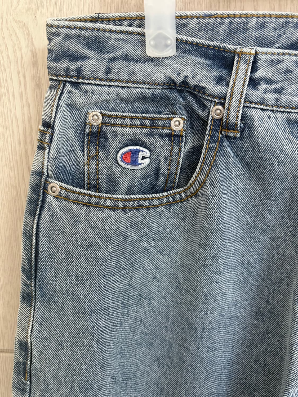 챔피온 위캔더스 콜라보 데님팬츠 s 상품이미지6