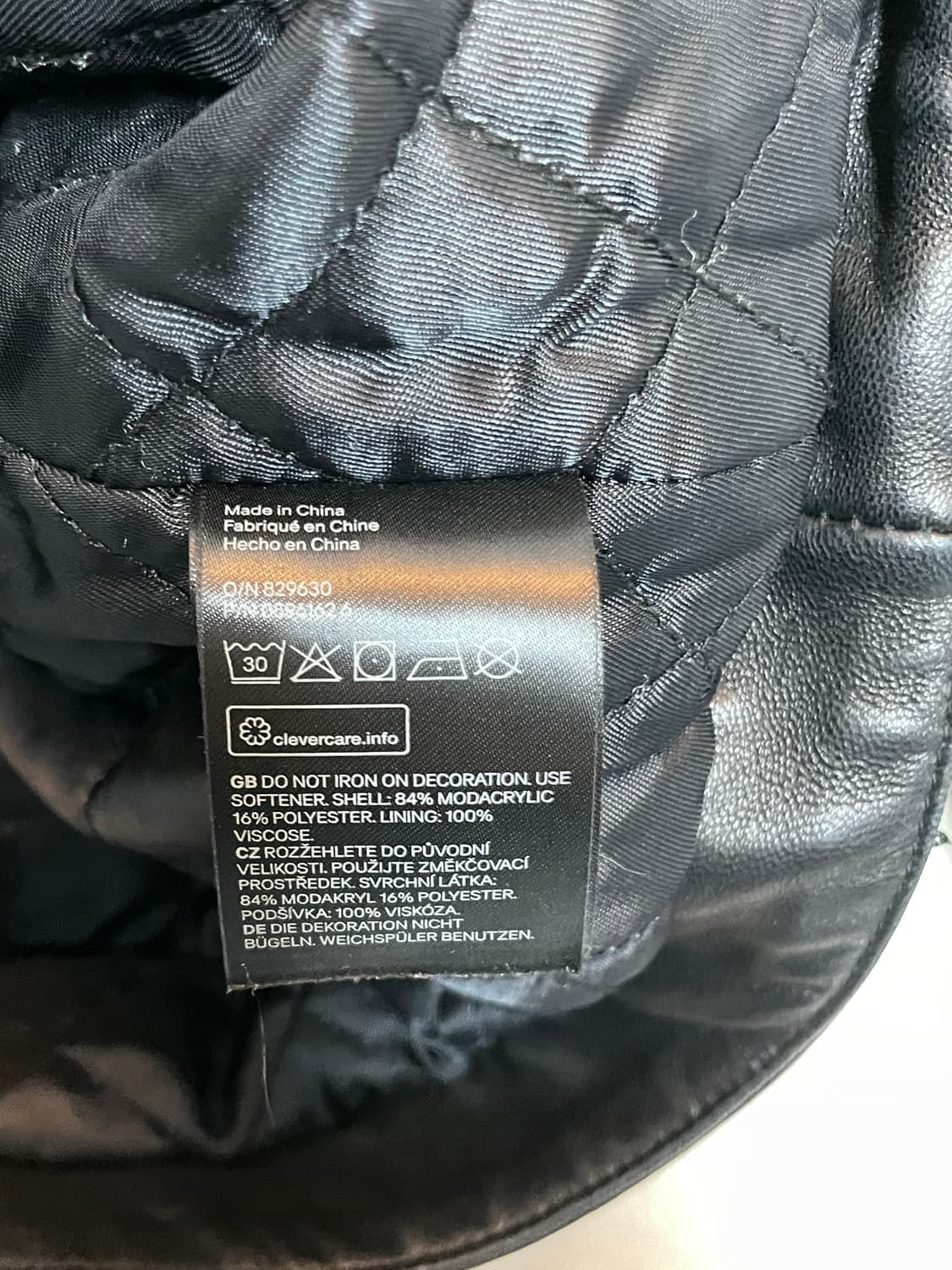 H&M 페이크퍼 코트  상품이미지7