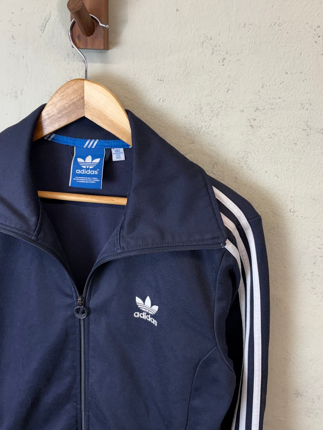 아디다스 빈티지 유로파 트랙탑 져지 네이비 상품이미지4