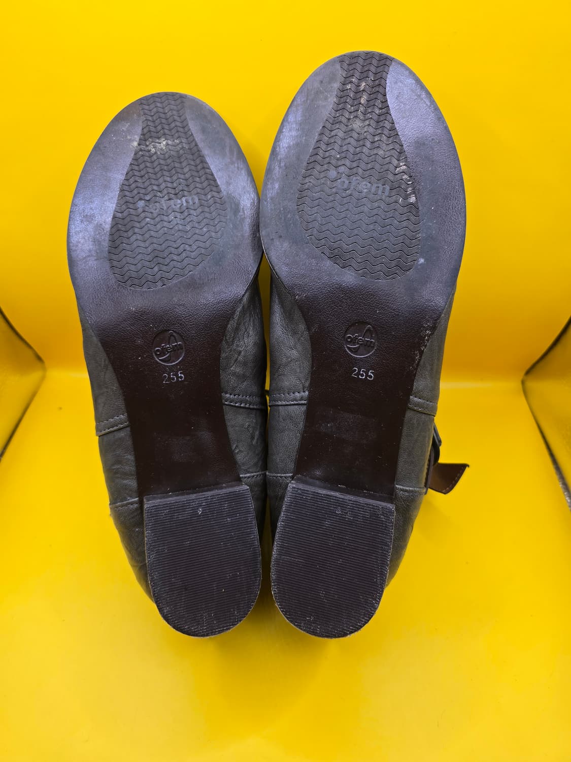 오브엠 리얼가죽 앵클부츠255 상품이미지5