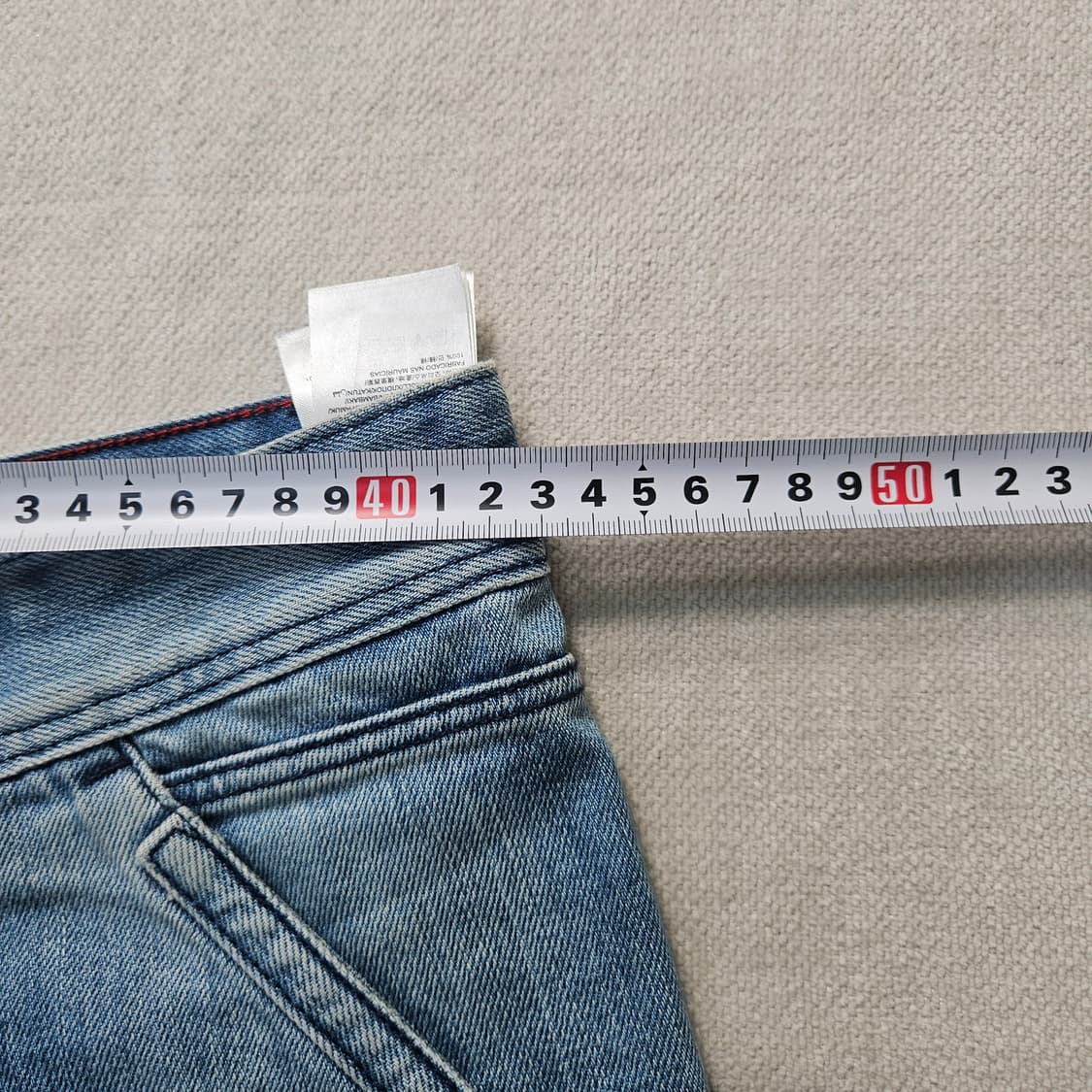 W32 타미힐피거 데님 카고 반바지 0330Y 상품이미지7