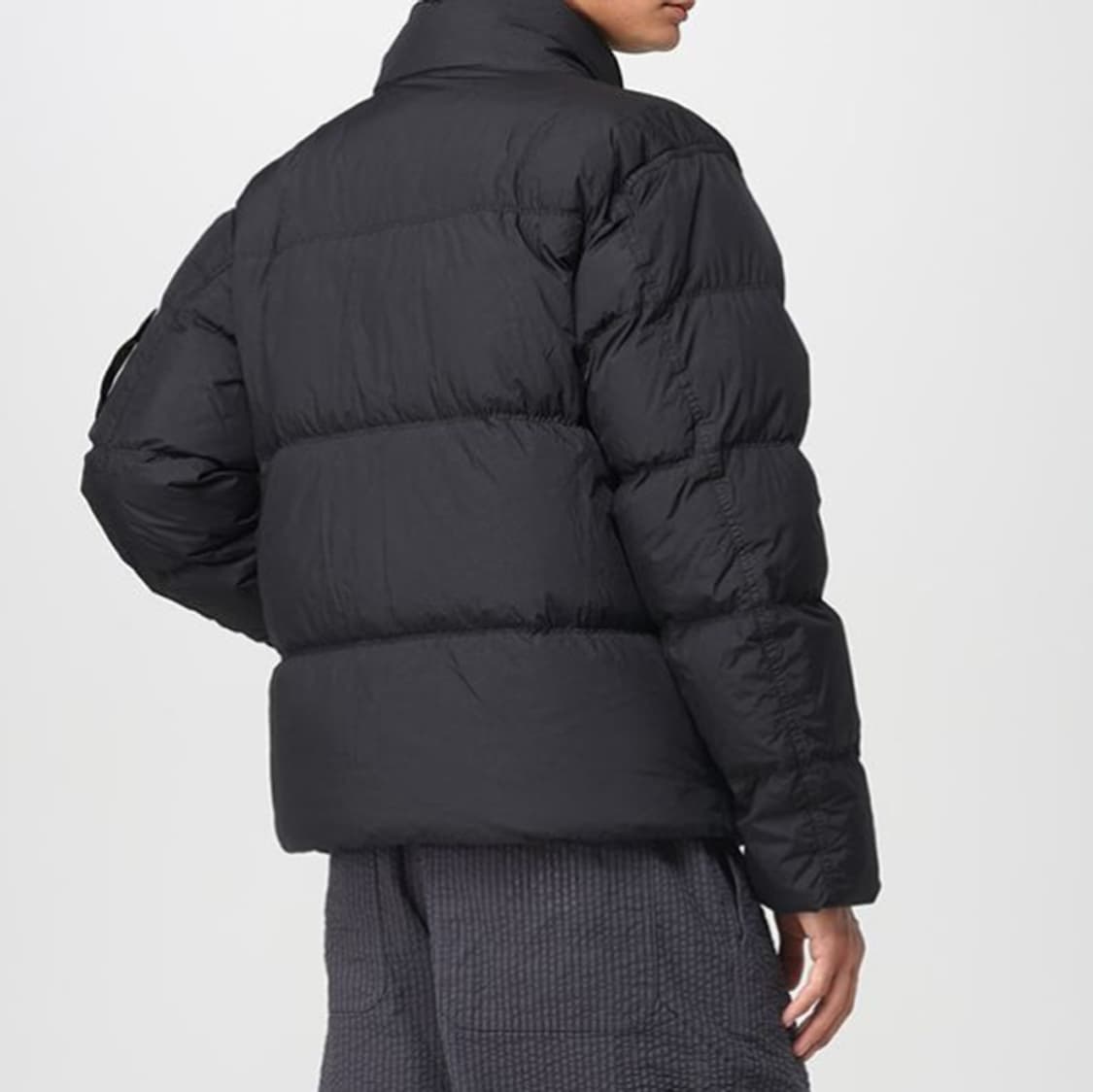 [ALL SIZE] 스톤 아일랜드 4100109 크링클랩스 안티드롭 블랙 상품이미지5