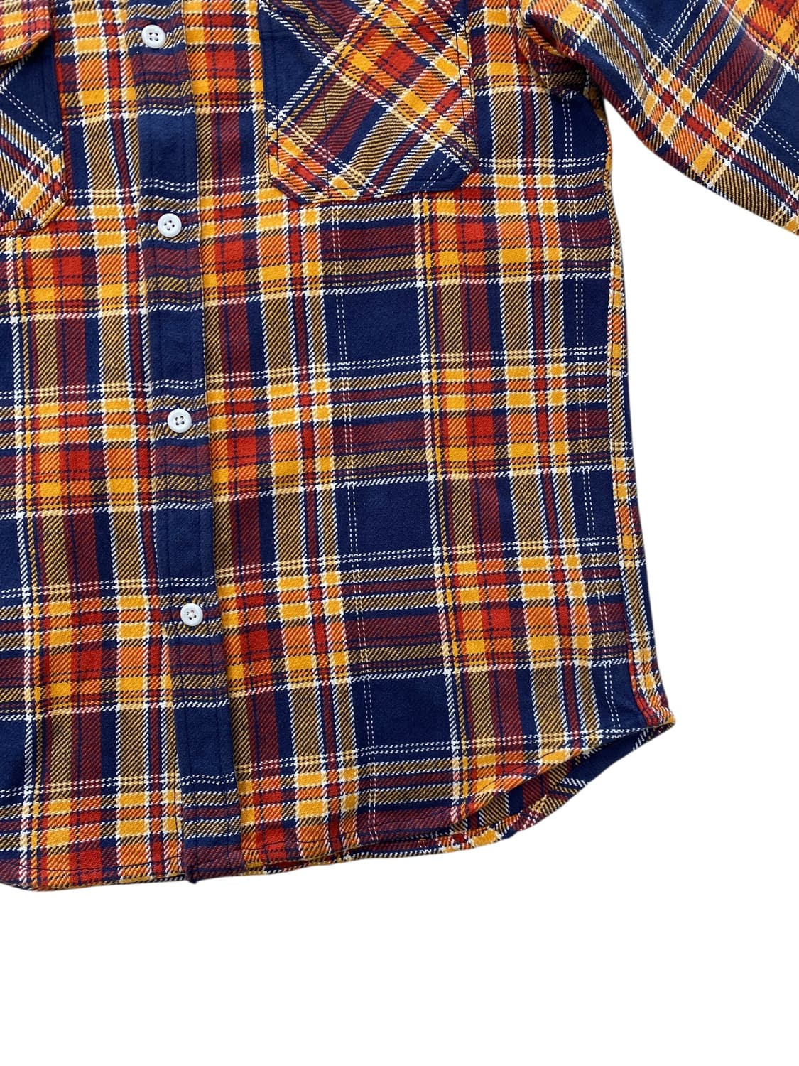 파이브 브라더스 헤비 플란넬 체크 셔츠 상품이미지4