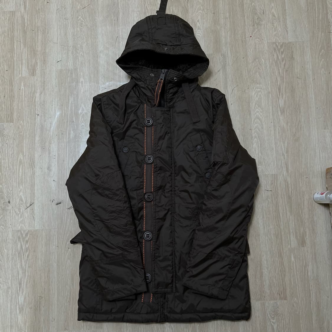 GHENT 옴므 남성 후드 N3B 야상 패딩 파카 M/95  상품이미지1