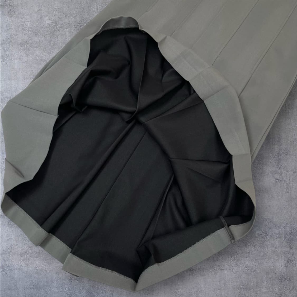 노컨텐츠 Nocontent  그레이 플리츠 롱 스커트 M 상품이미지4