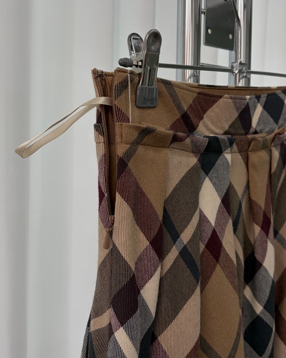 [25인치]버버리 Burberry 정품 노바체크 플리츠 스커트 상품이미지6