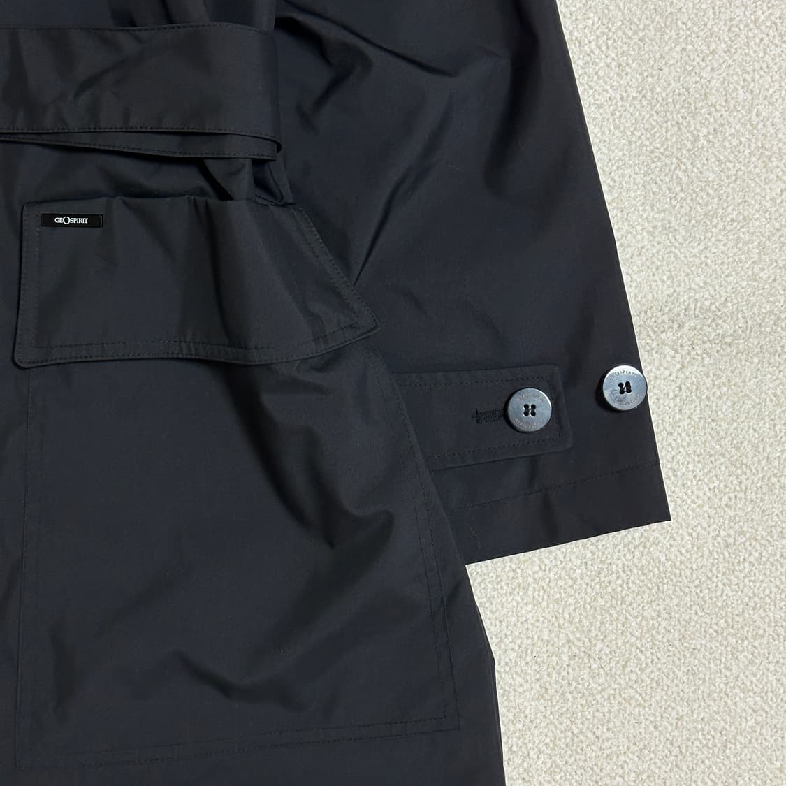 지오스피릿 리몬타 에어본딩 트렌치 코트 상품이미지4
