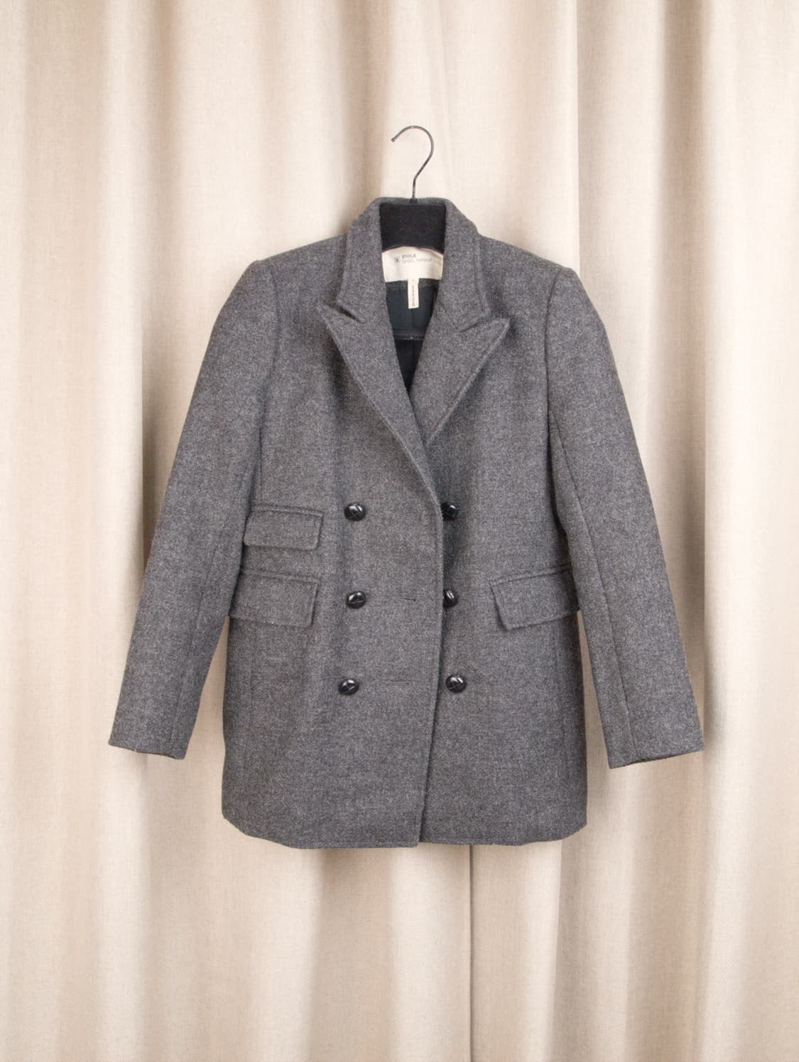 Tweed Wool Pea-coat 상품이미지2