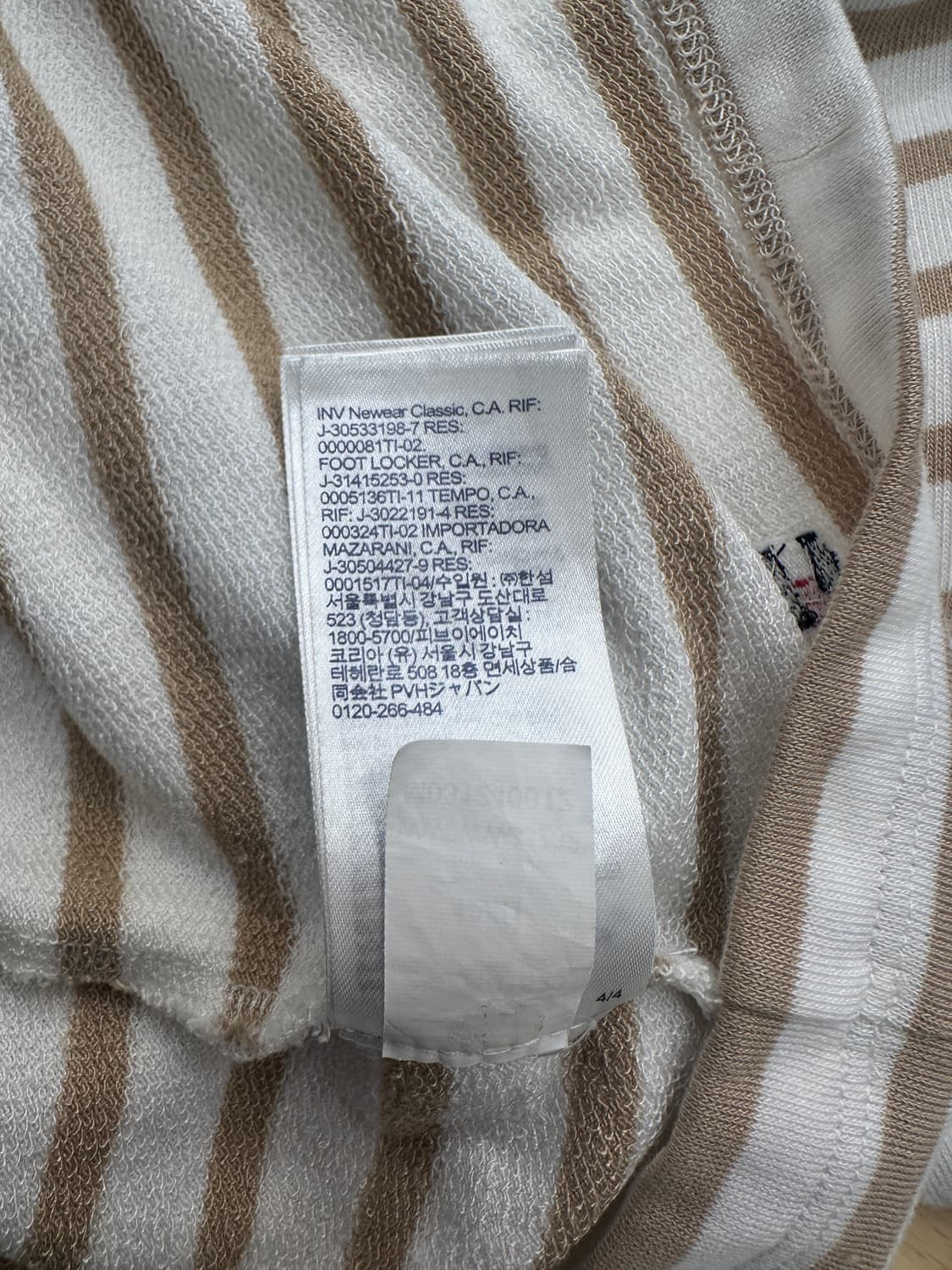 타미힐피거 스트라이프 반팔 상품이미지7