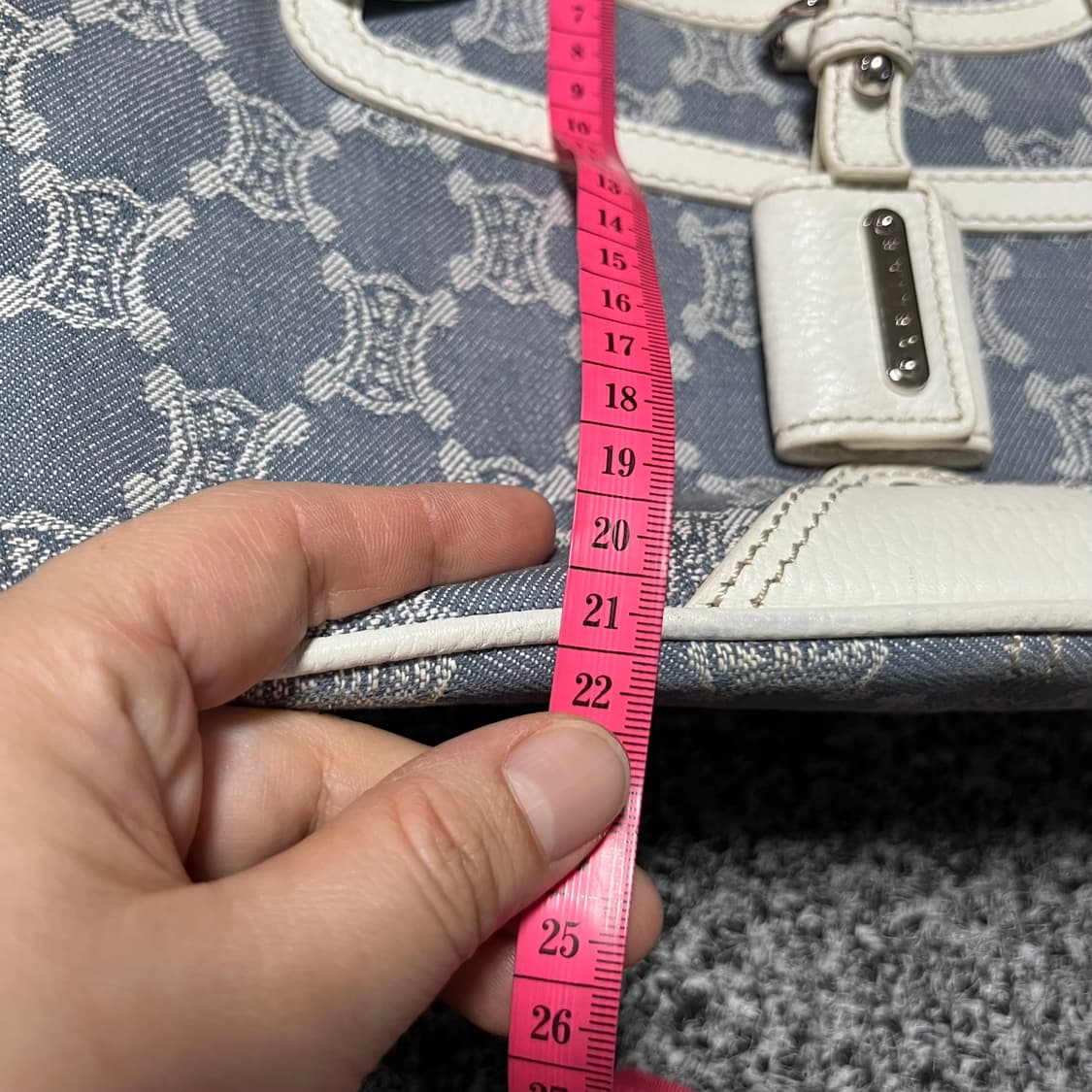 셀린느(Celine) 마카담 데님 토트백/핸드백 상품이미지10