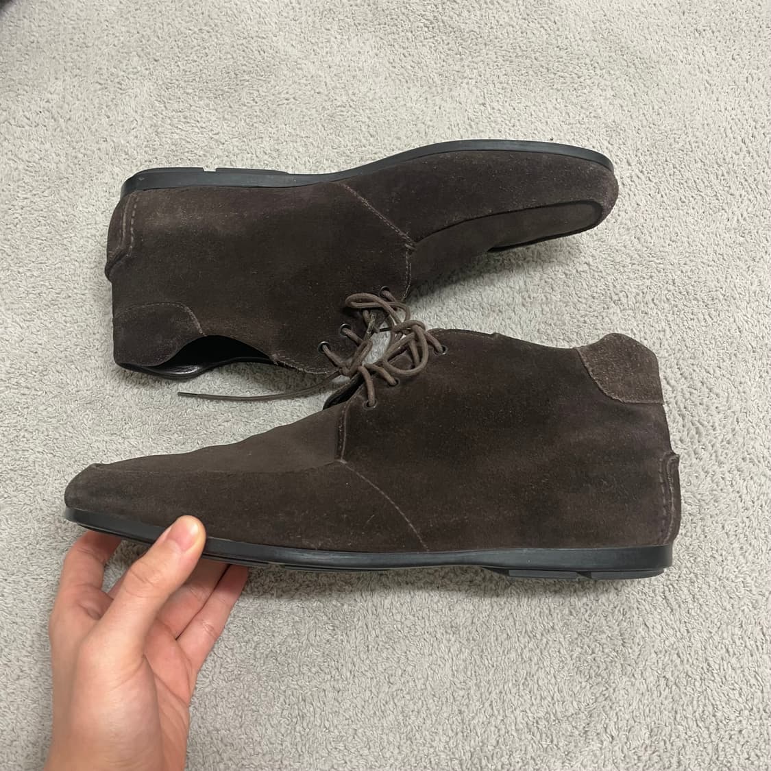 275) 프라다 스포츠 스웨이드 추카 부츠 스니커즈 상품이미지3