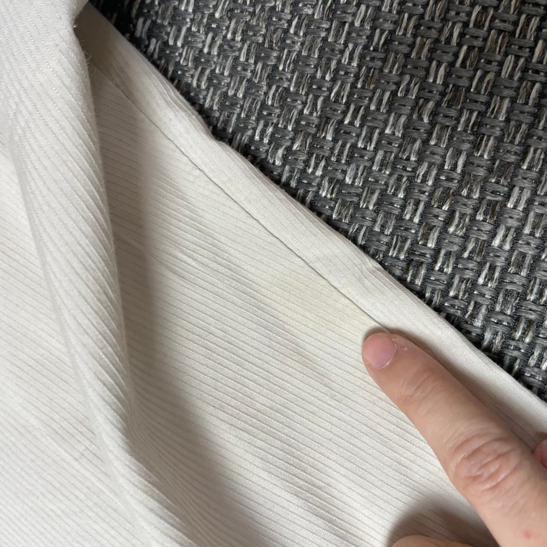 (34) 헨리코튼 백 자수로고 연베이지 코튼 팬츠 상품이미지7