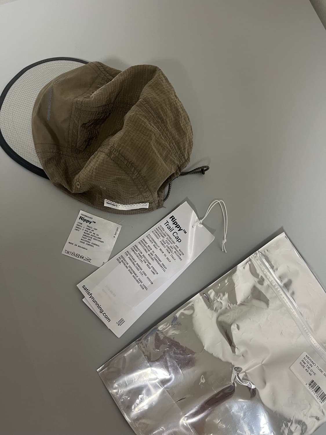 새티스파이 리피 트레일 캡 모자 베이지 상품이미지2