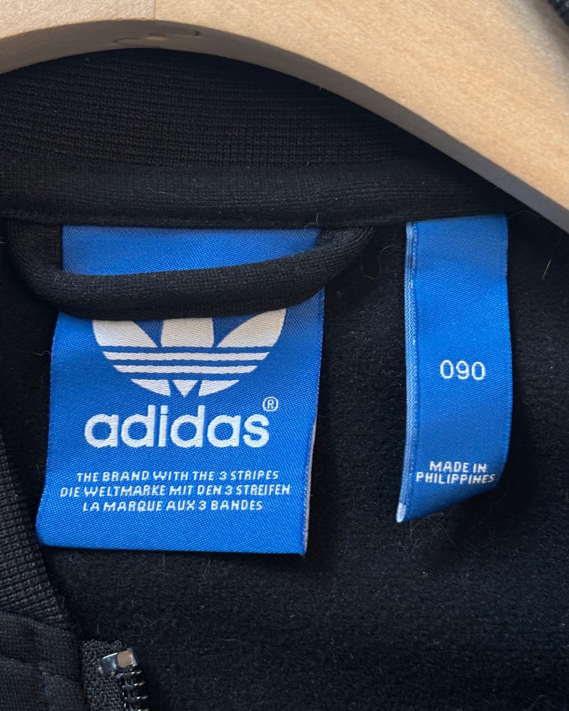 Adidas 아디다스 블랙컬러 슈퍼스타 트랙탑  상품이미지5