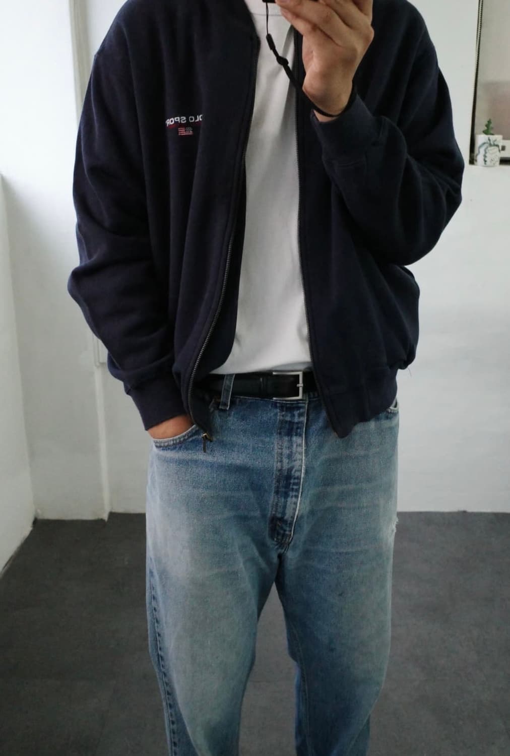 [실측105급] 90s 폴로 스포츠 빈티지 집업 (색감 예술 / M사이즈 상품이미지8