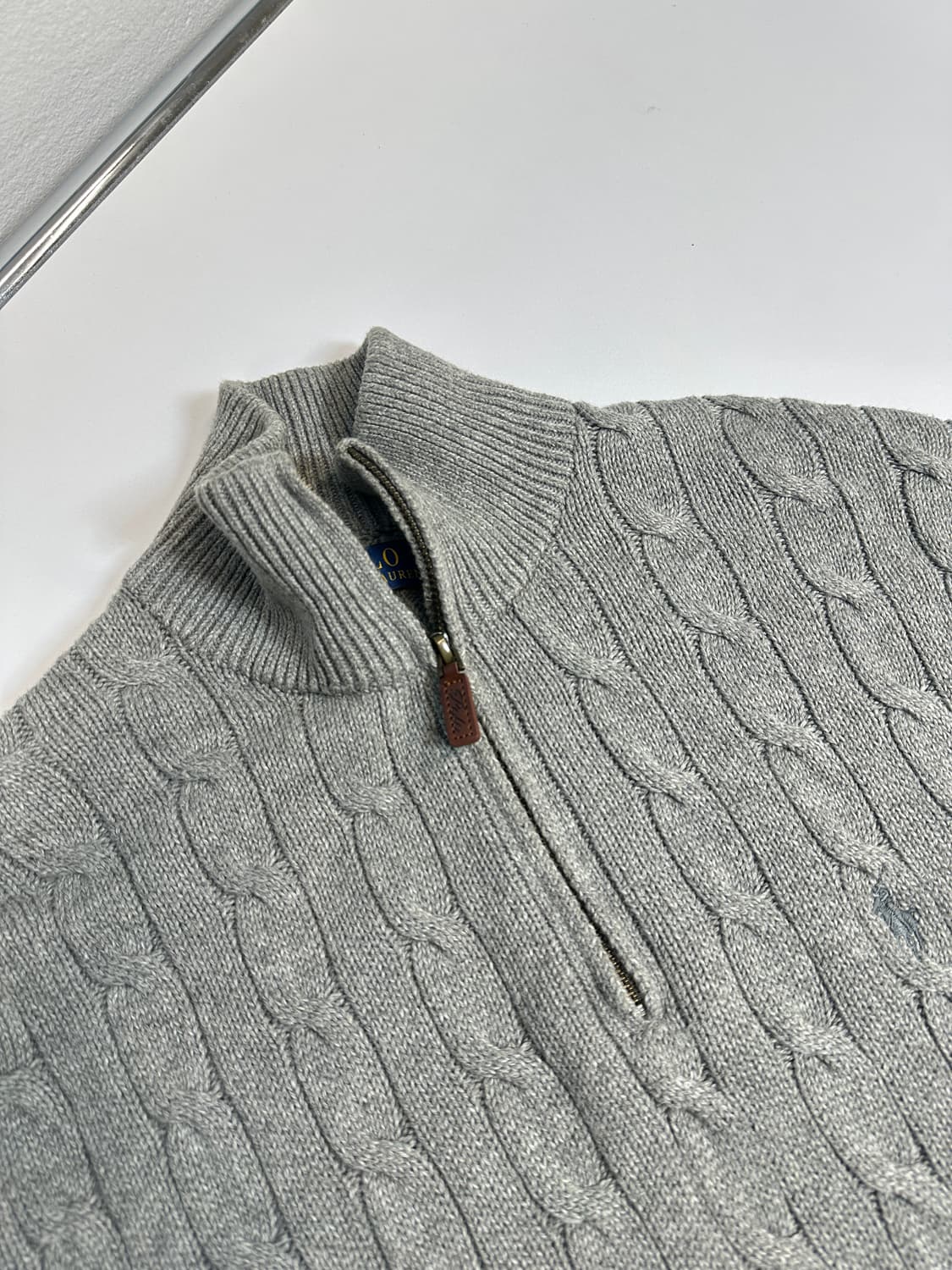 폴로 랄프로렌 꽈배기 니트 M 상품이미지1