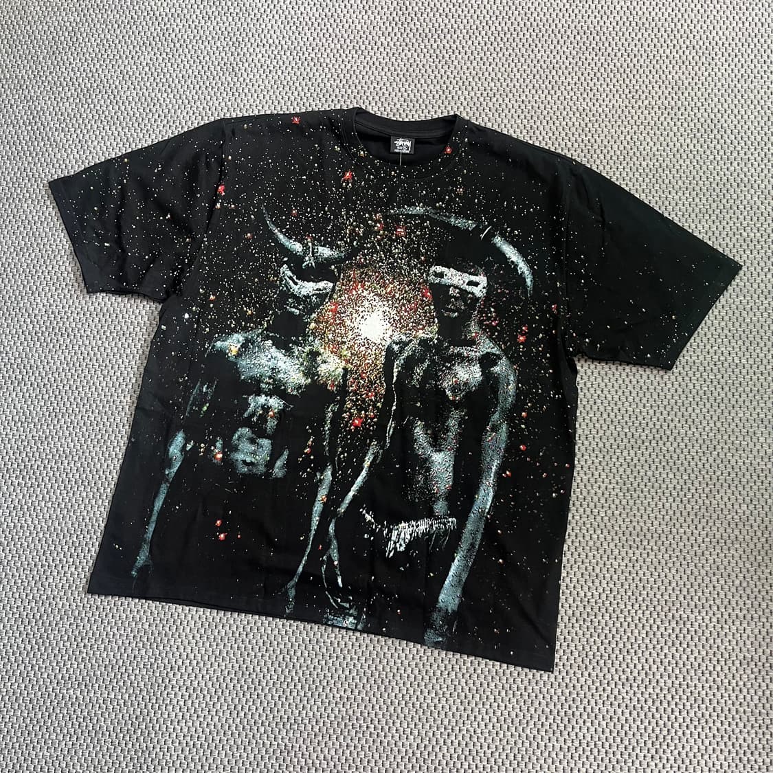 스투시 블랙스타 티셔츠 상품이미지2