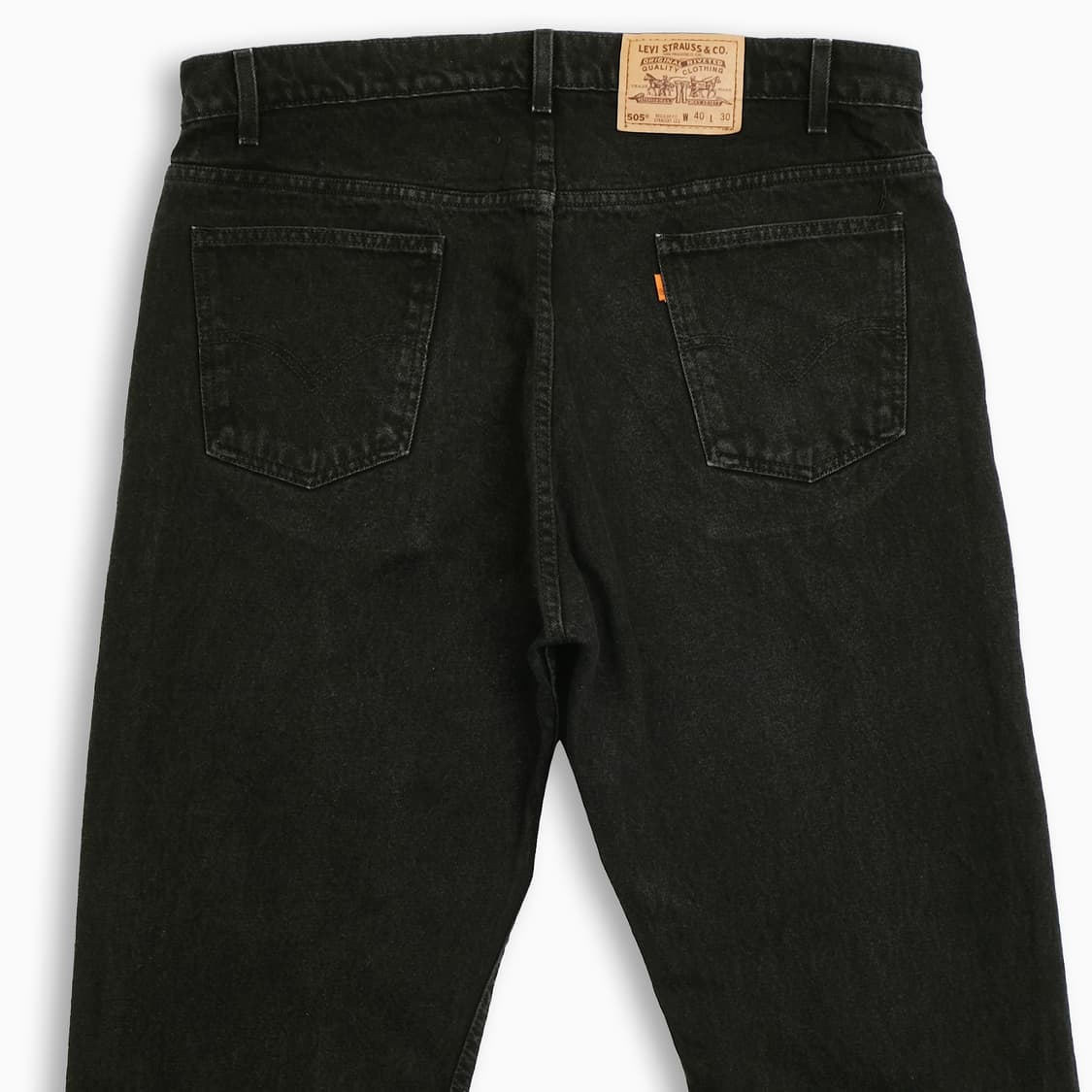 리바이스 505 오렌지탭 흑청 블랙진 90s 38인치 OR5054041 상품이미지6