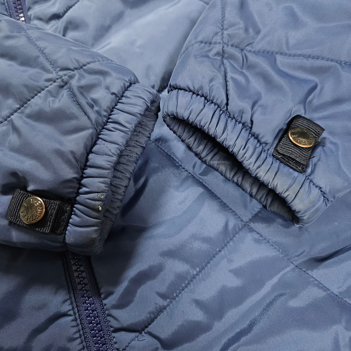 S 90-95) 노스페이스 퍼플 퀼팅 경량패딩 상품이미지6