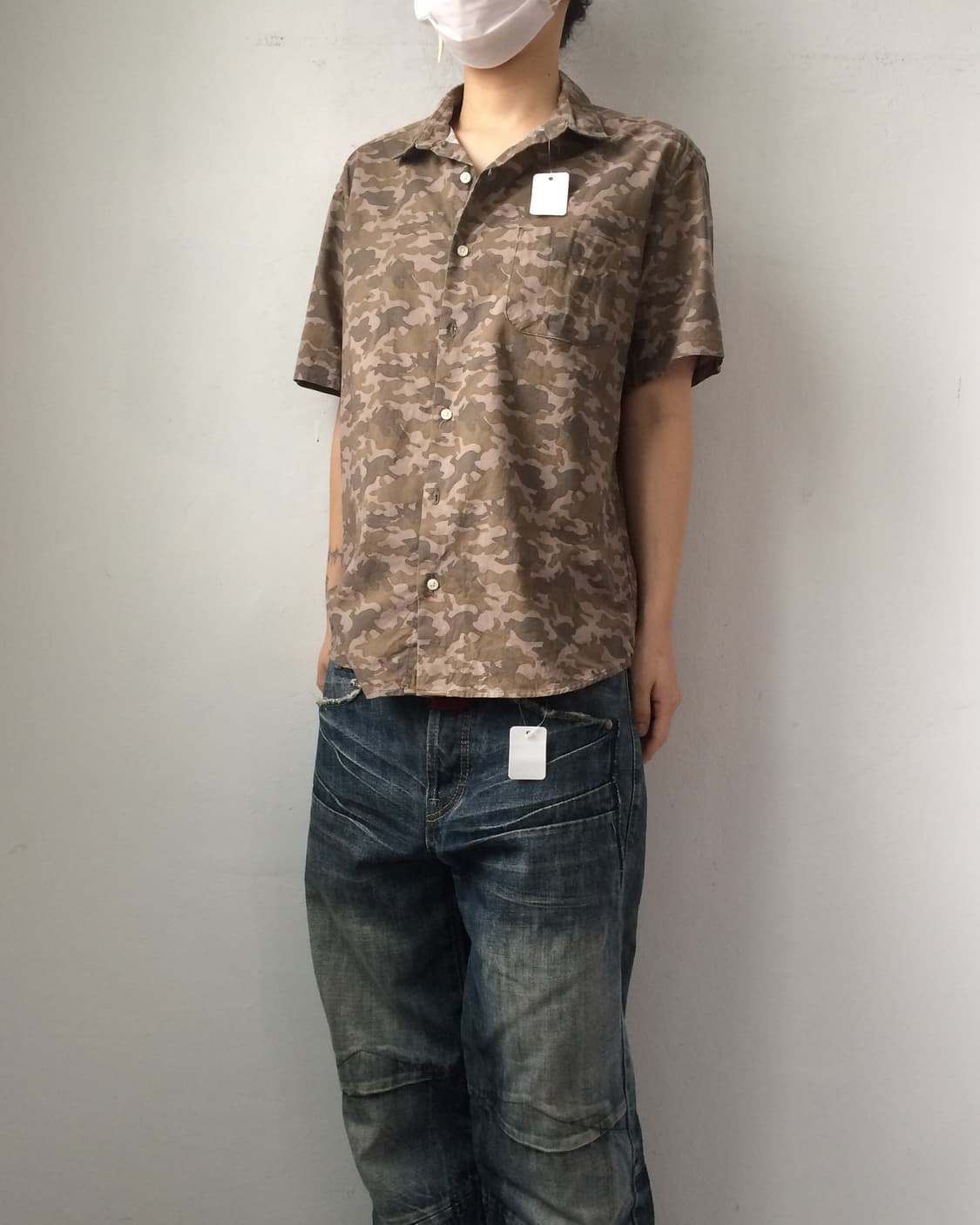 Came pattern shirt 상품이미지5
