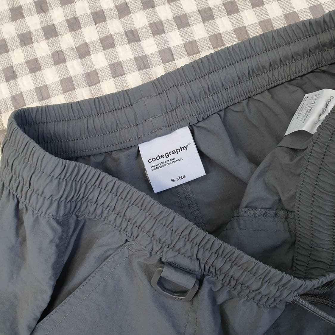 코드그라피 나일론 밴딩 반바지 남자29~30 상품이미지2