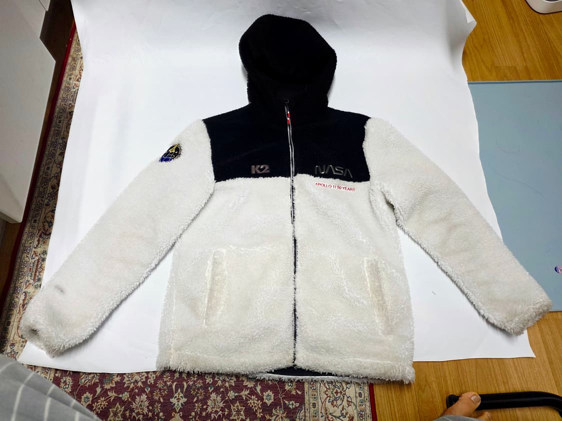 [K2] 희귀 나사(NASA) 아폴로 11호 50주년 기념 한정판 후드 상품이미지2