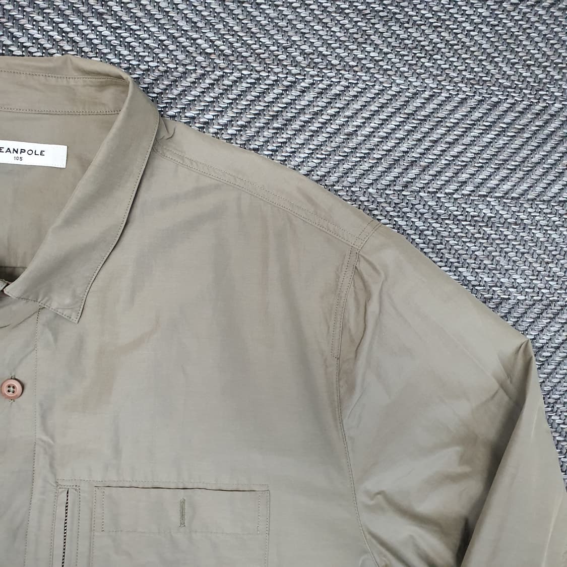 빈폴 솔리드 아우터형 셔츠 남자105 상품이미지4