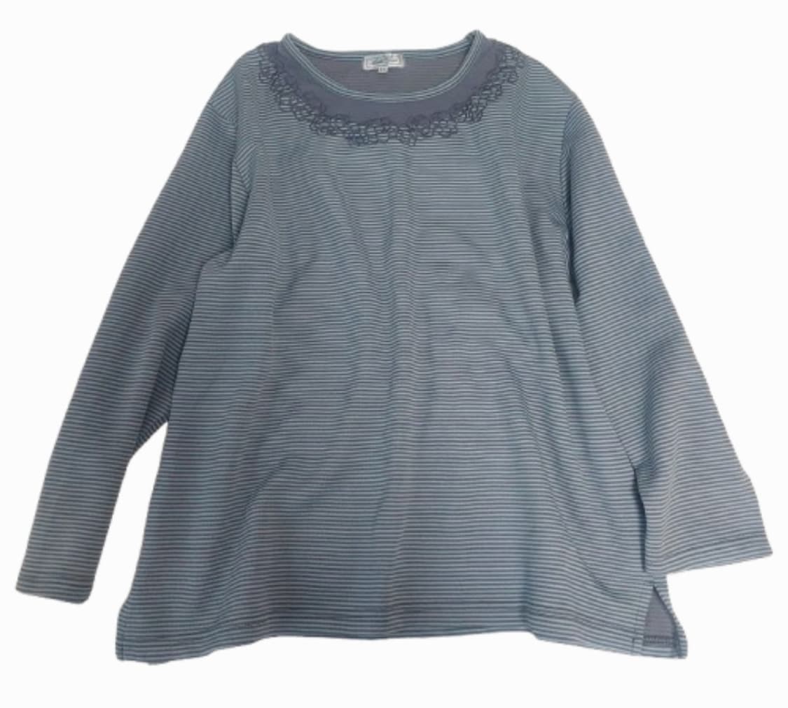 모리걸 꽃자수 롱슬리브 상품이미지1