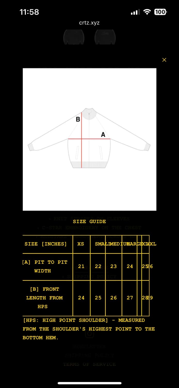 [XXL]Corteiz VVS Knit Zip Grey 상품이미지3