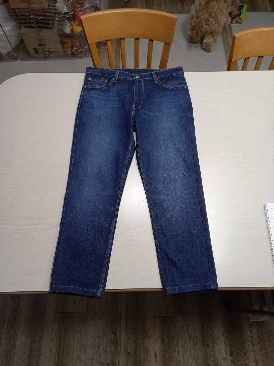 33 리바이스511 워싱 스판 슬림일자진 33-443 상품이미지1