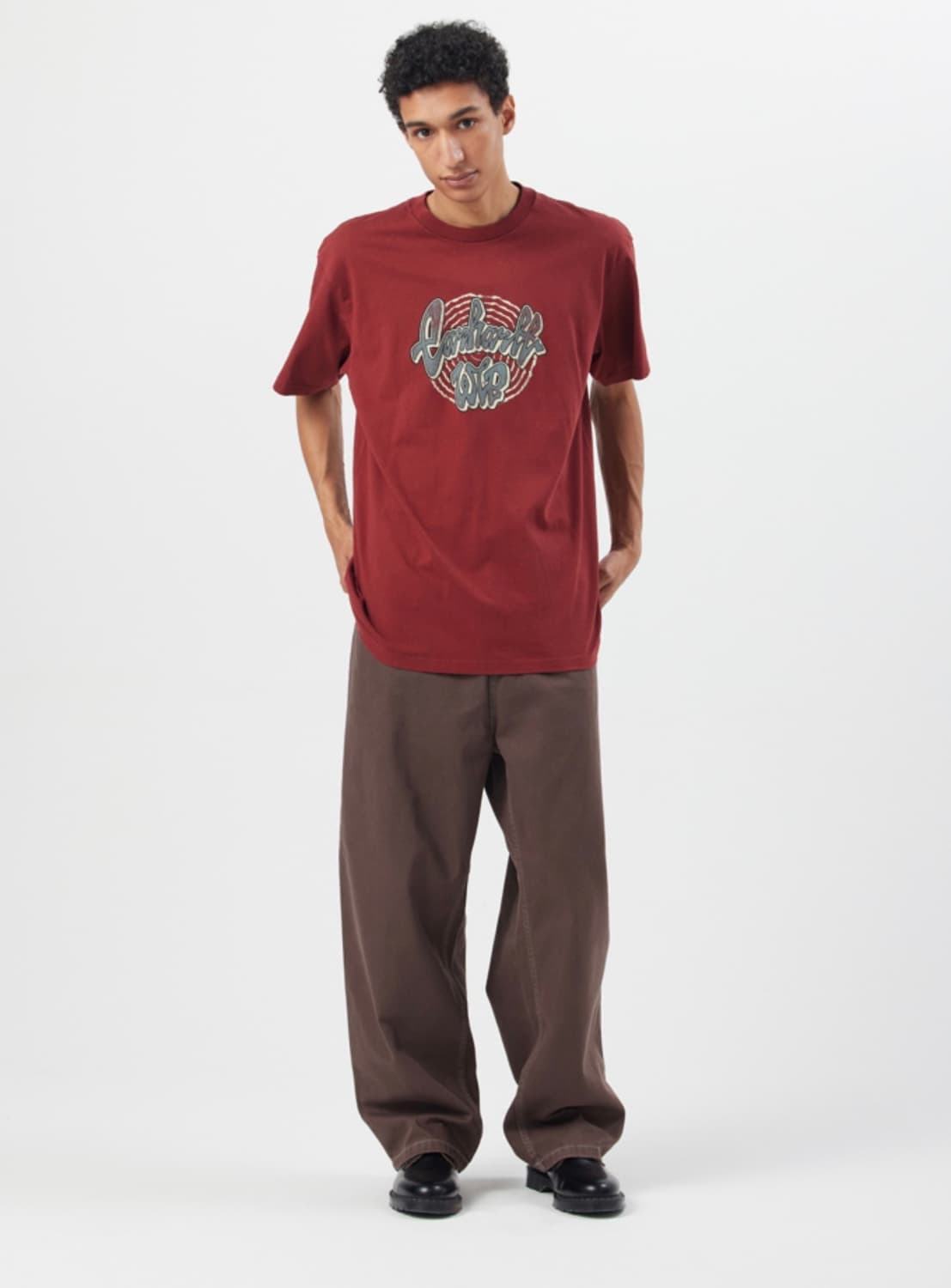 [M] 칼하트WIP 브랜든 팬츠 팰러샌더 스톤 다이드 상품이미지2