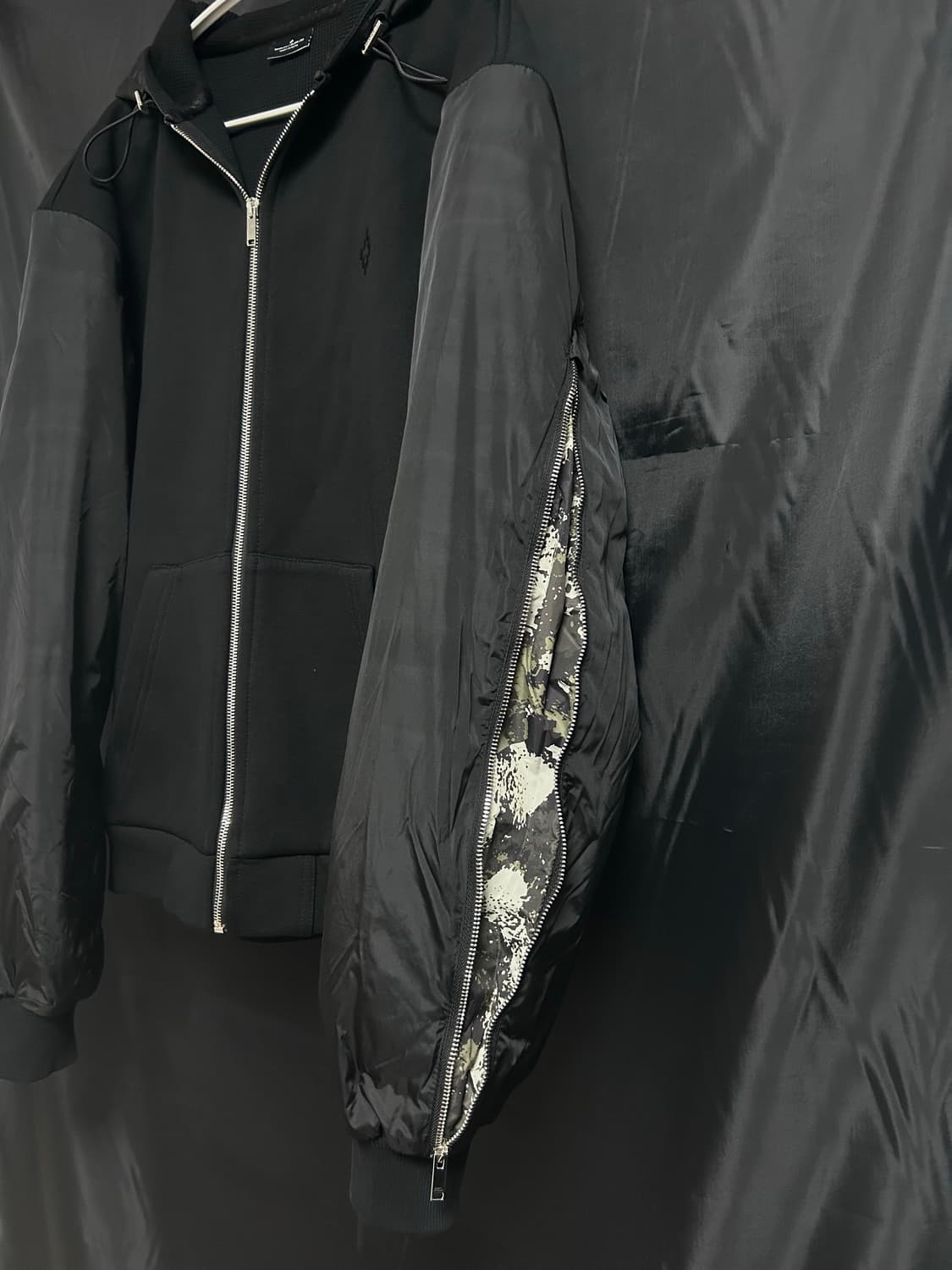 마르셀로 불론  사이드 지퍼 봄버 상품이미지6