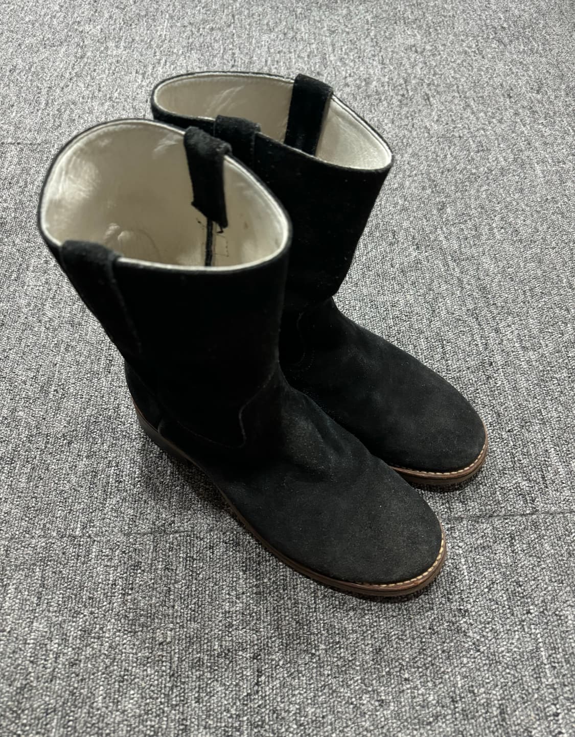 빔즈 페코스 스웨이드 블랙 웨스턴 부츠 265 상품이미지4