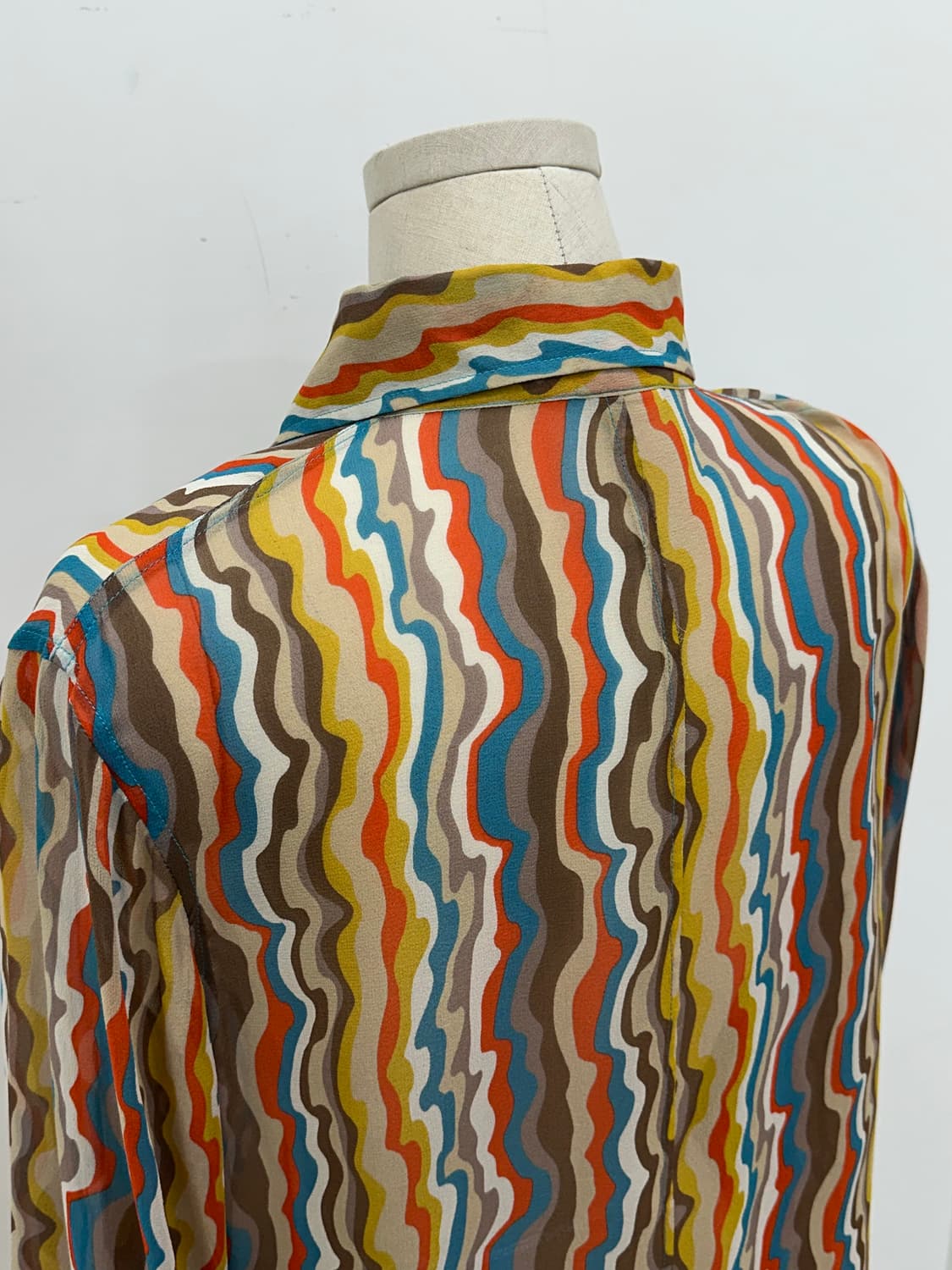 오일릴리 실크 블라우스 상품이미지5