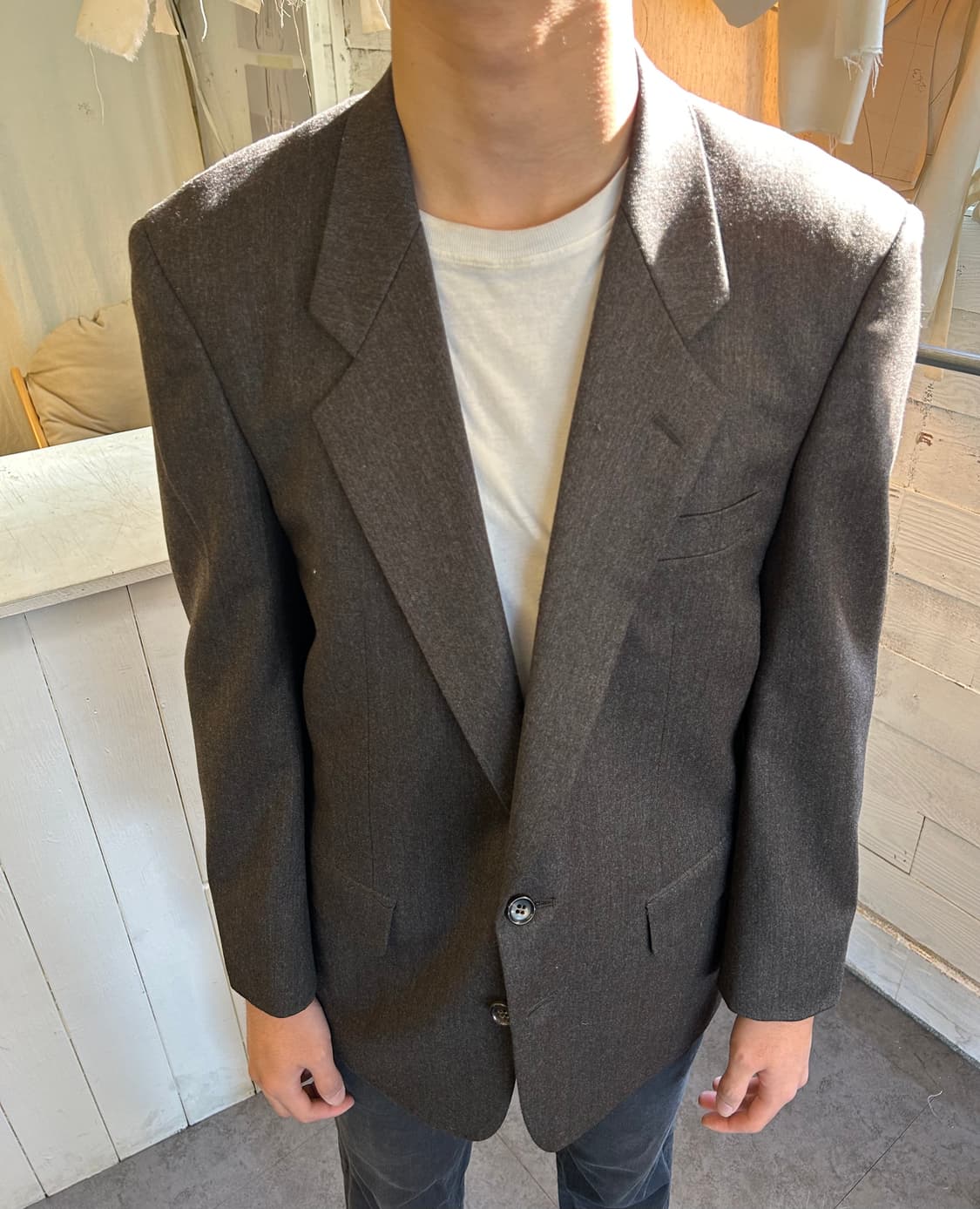 90‘s Comme des Garcons Homme 싱글 자켓 상품이미지1