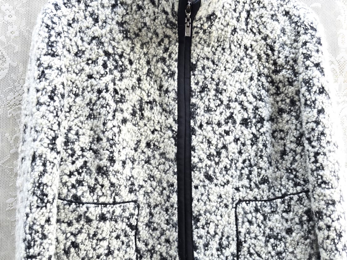 칼 라거펠트 트위드 집업 자켓 상품이미지3