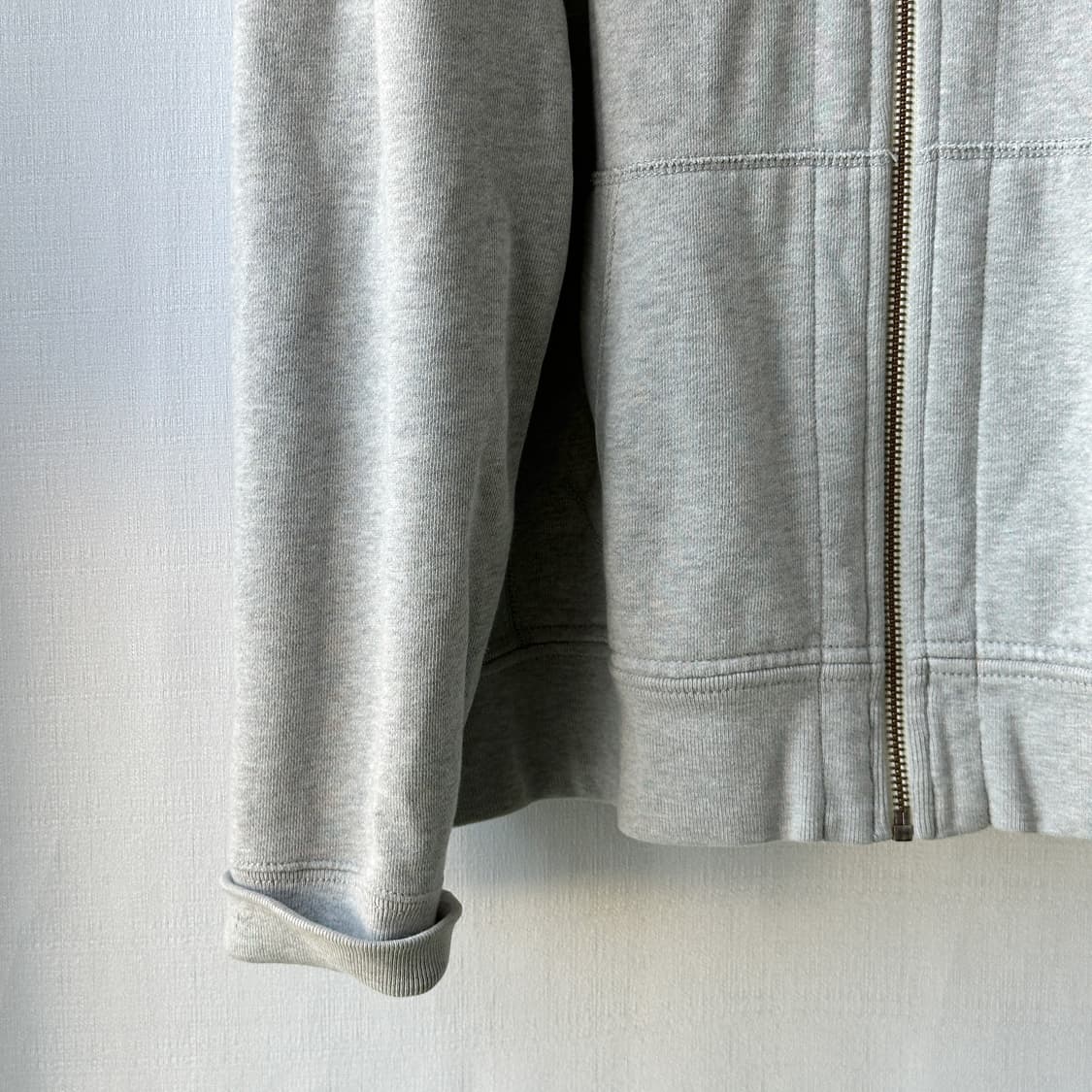 폴로 랄프로렌 기모 후드 집업 라이트 그레이 XL 상품이미지3