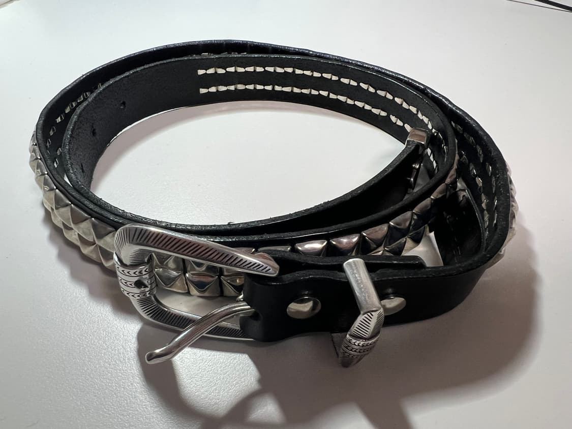 에크라손 더트냅 스터드 벨트 상품이미지5