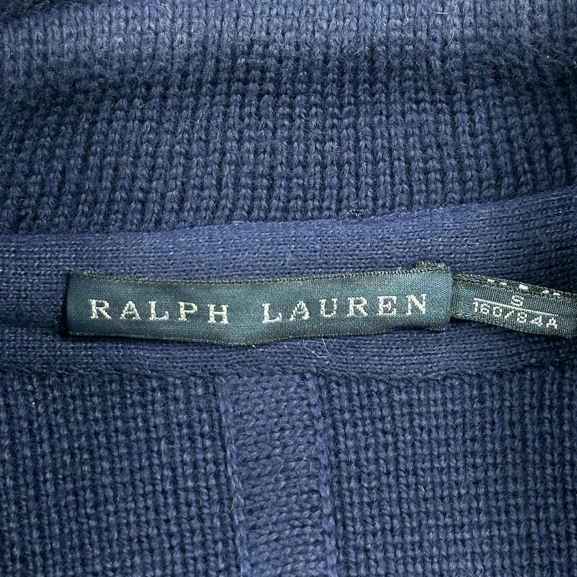 폴로 랄프로렌 여성 클래식 코튼 니트 피코트 네이비 여성S 상품이미지6