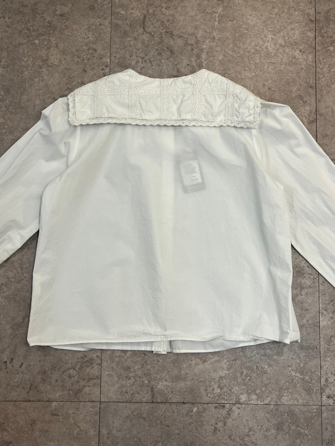 빈티지 카라 블라우스 화이트 #csz3285 상품이미지8