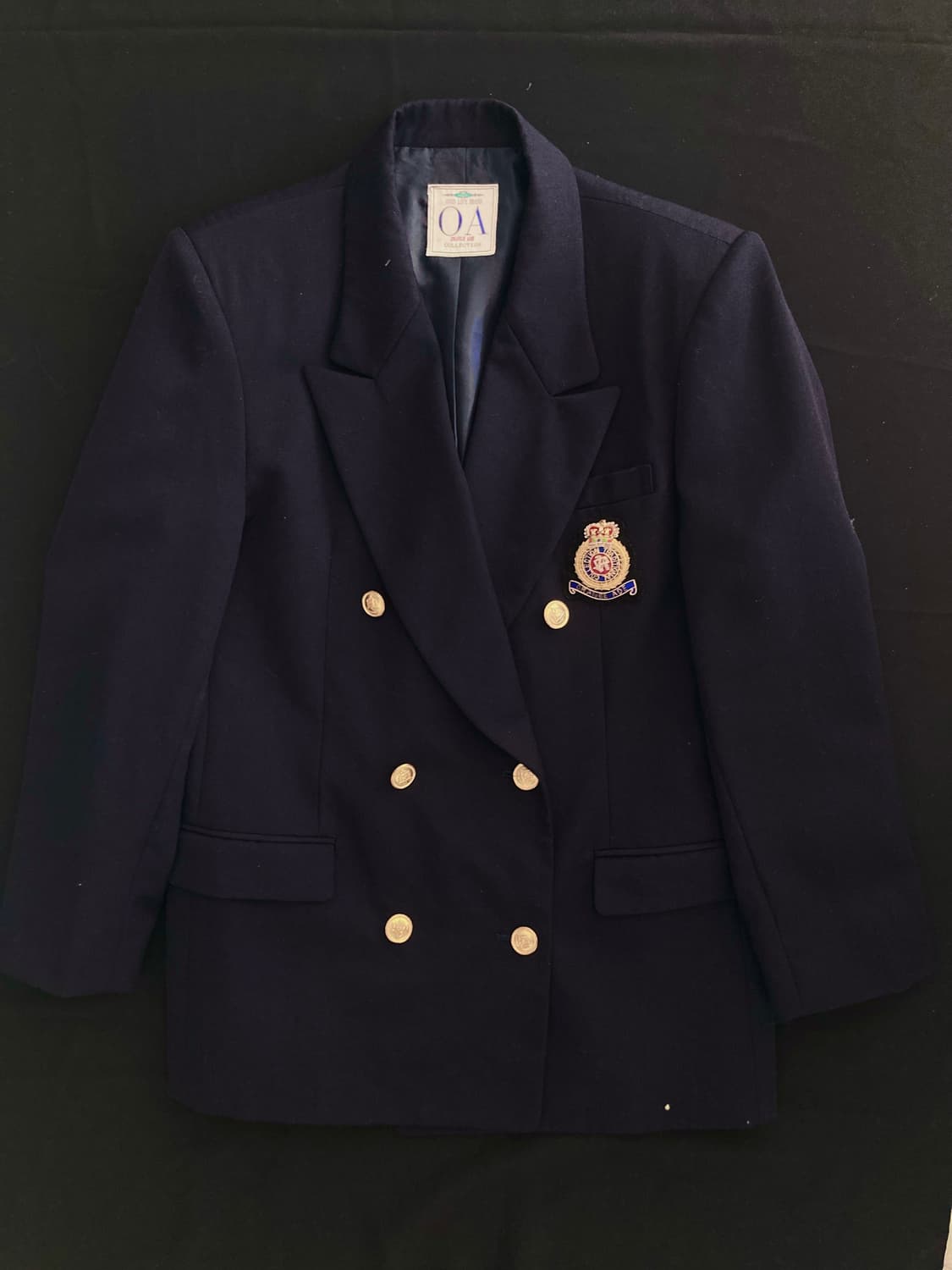 NAVY Double Breasted Jacket 상품이미지1